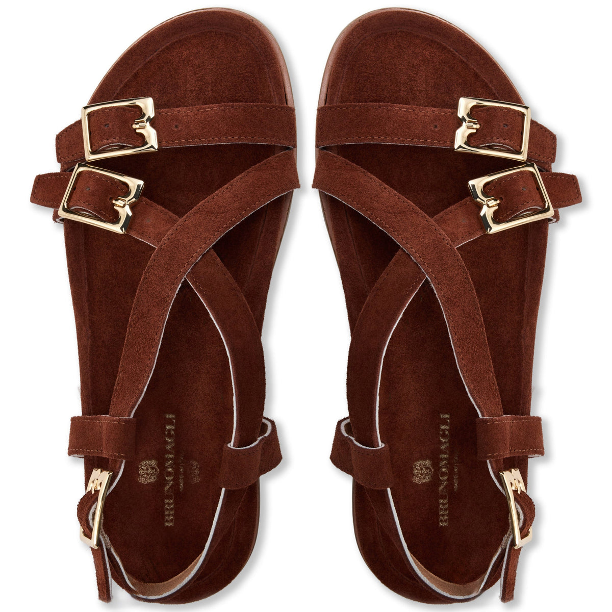 Bruno Magli Gianna Brown Suede