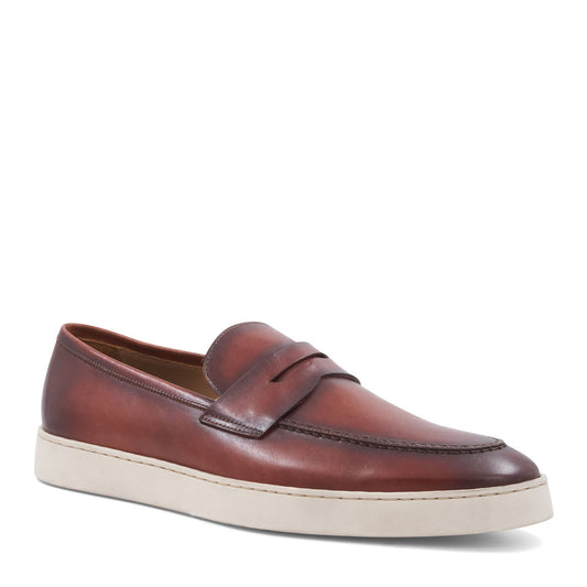 Bruno Magli Prato Cognac/White