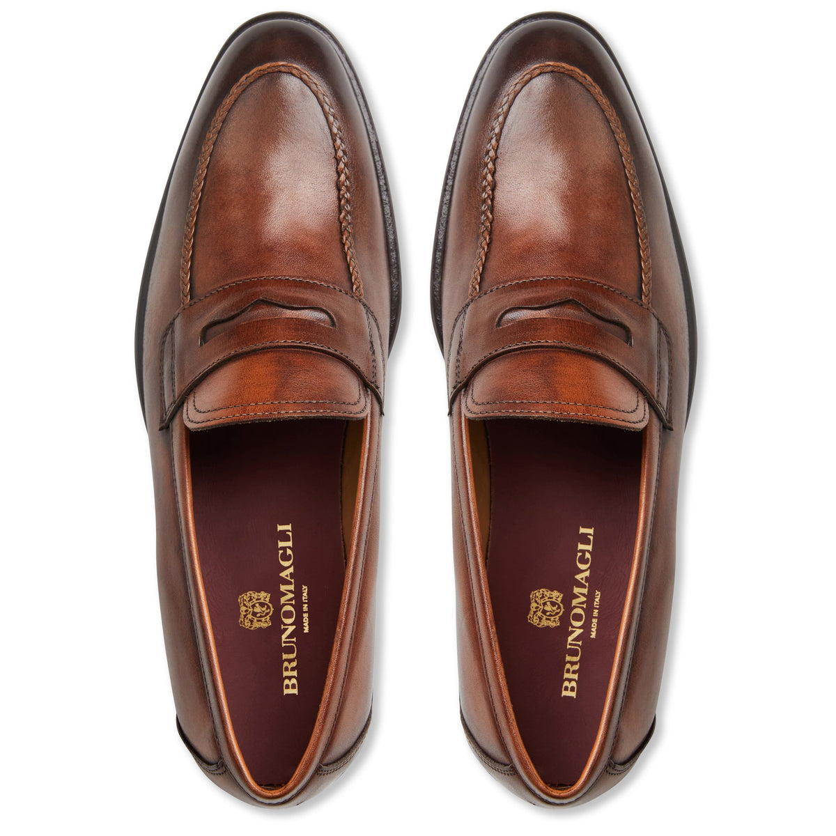Bruno Magli Arden Braided loafer