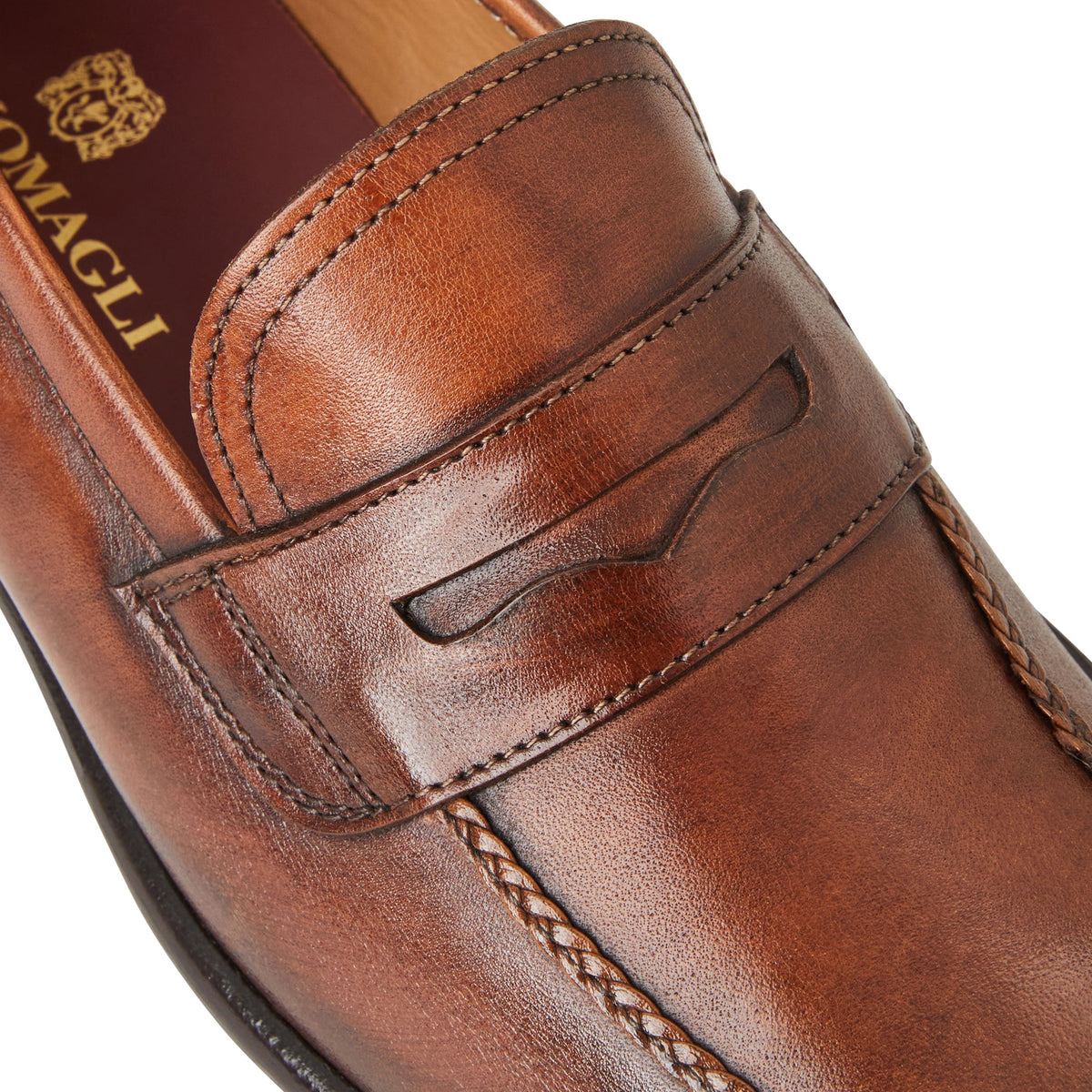 Bruno Magli Arden Braided loafer