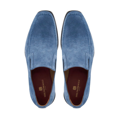 Bruno Magli Raging Light Blue Suede