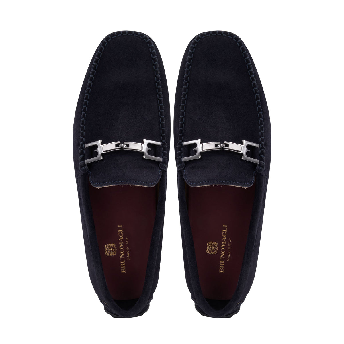 Bruno Magli Taso Navy Suede