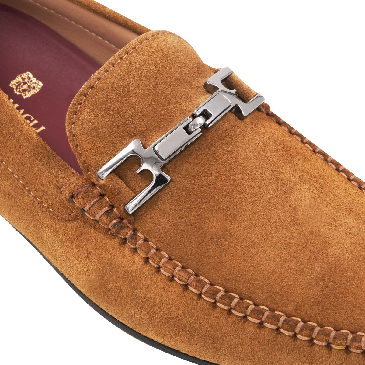 Bruno Magli Taso Cognac Suede