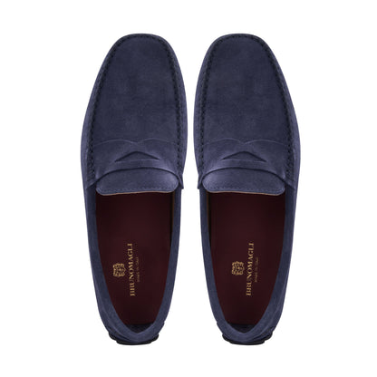Bruno Magli Taranto Light Blue Suede
