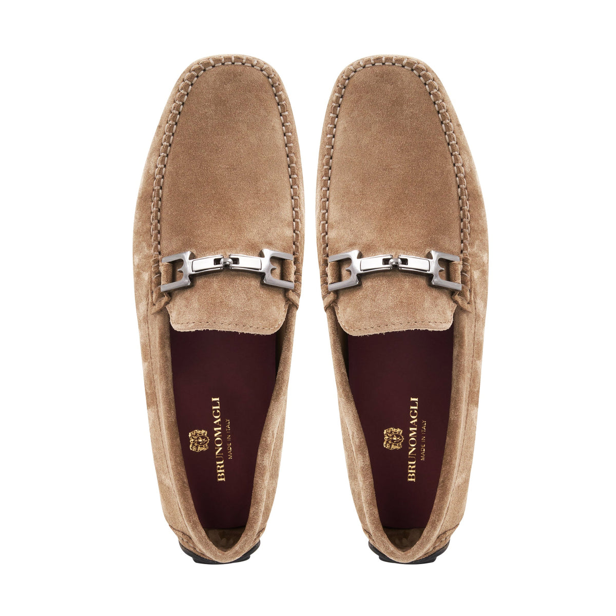 Bruno Magli Taso Taupe Suede