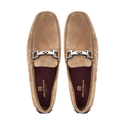 Bruno Magli Taso Taupe Suede