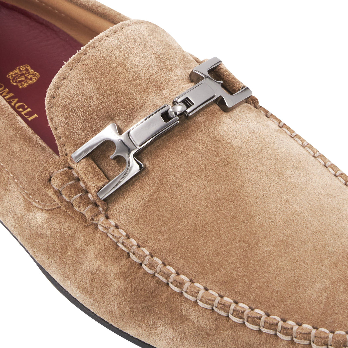 Bruno Magli Taso Taupe Suede