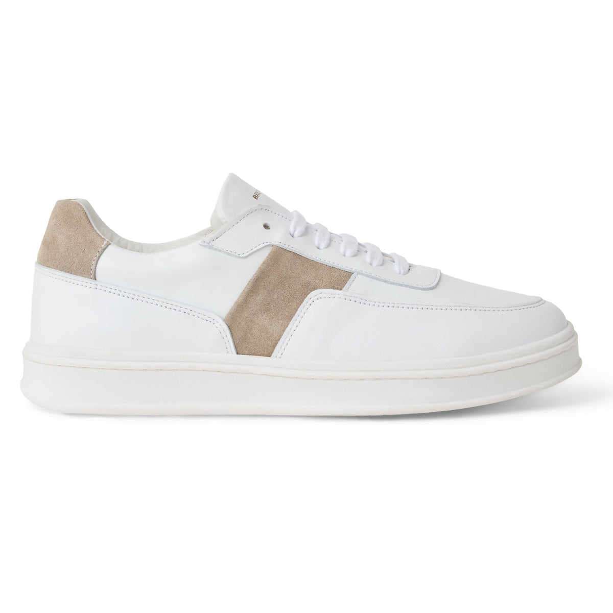 Bruno Magli Ponza White/Beige Suede
