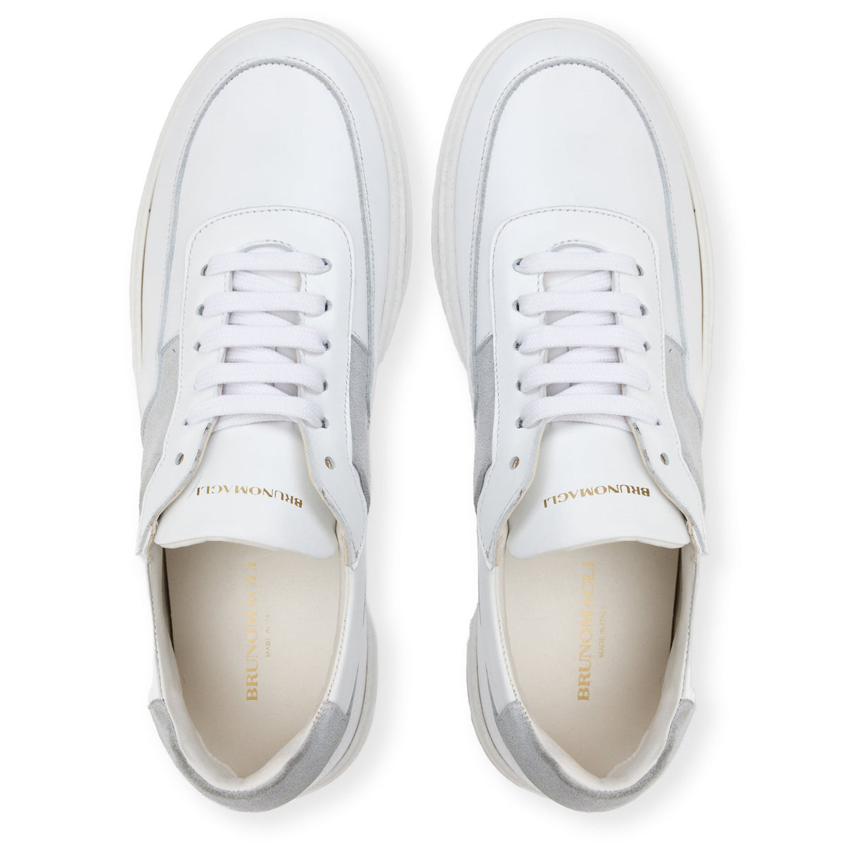 Bruno Magli Ponza White/Ice Suede
