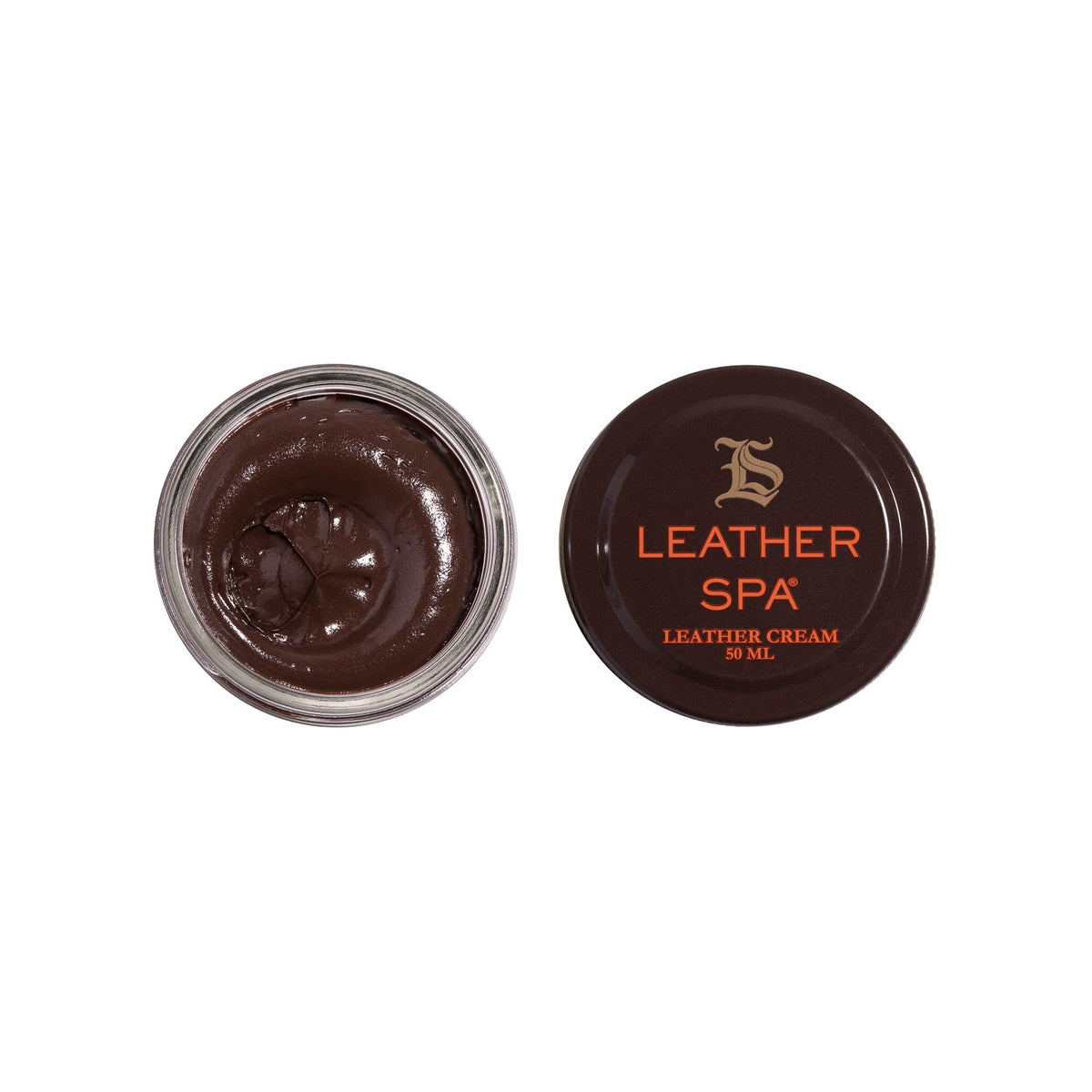 Bruno Magli Leather Spa Leather Cream - Brown