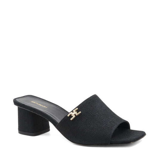 Bruno Magli Alessandra Black Linen