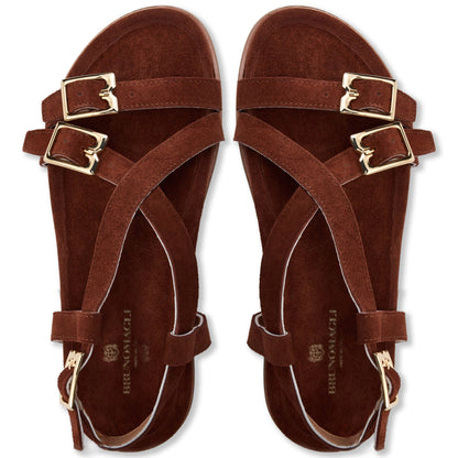 Bruno Magli Gianna Brown Suede