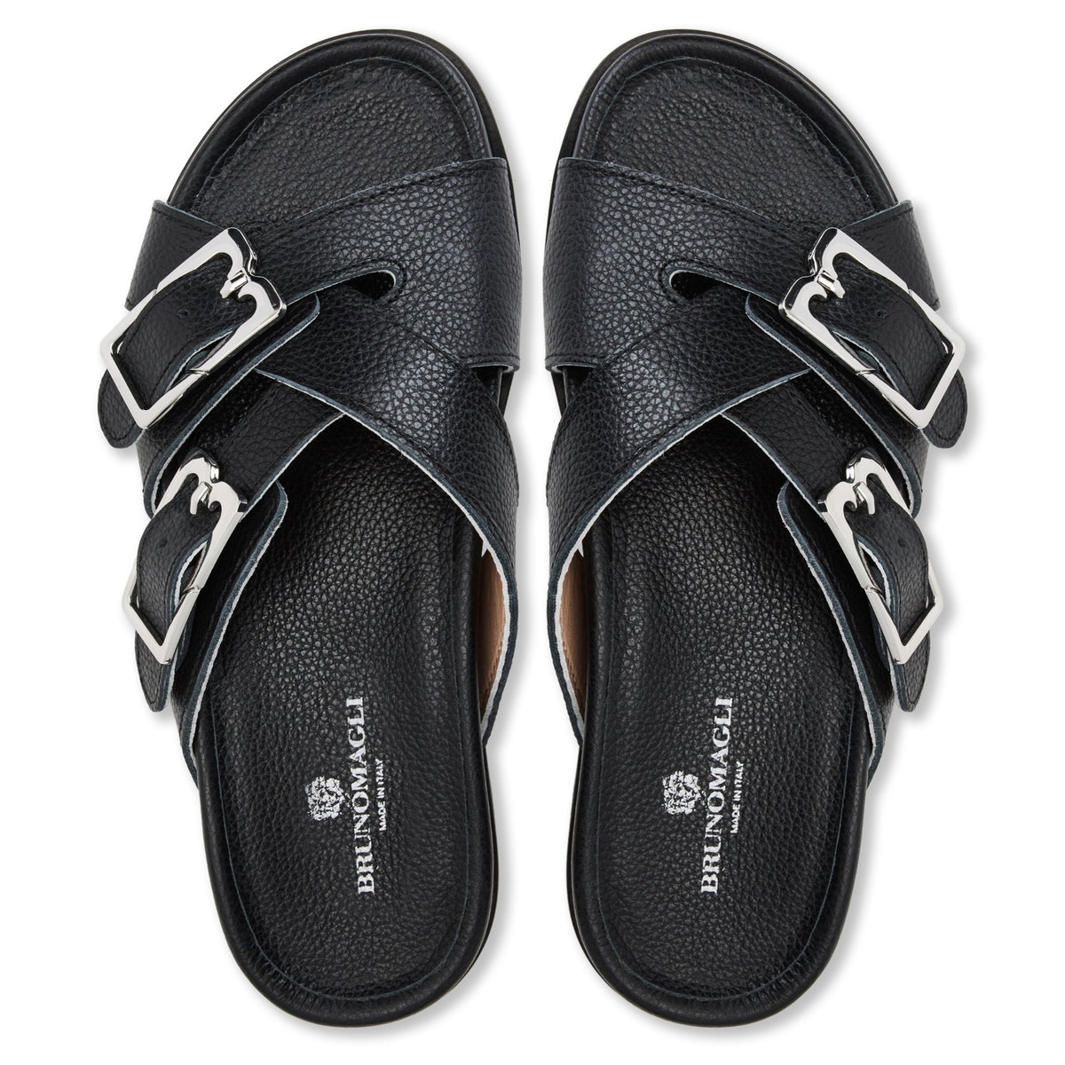 Bruno Magli Genesis Black Tumbled
