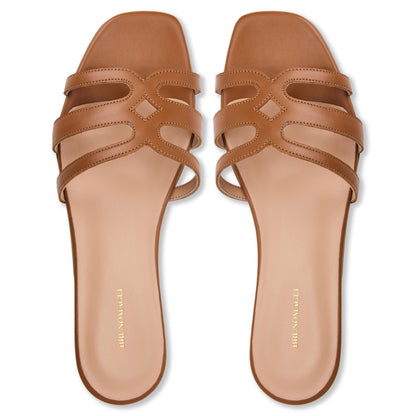 Bruno Magli Flore Cognac Nappa/Tonal