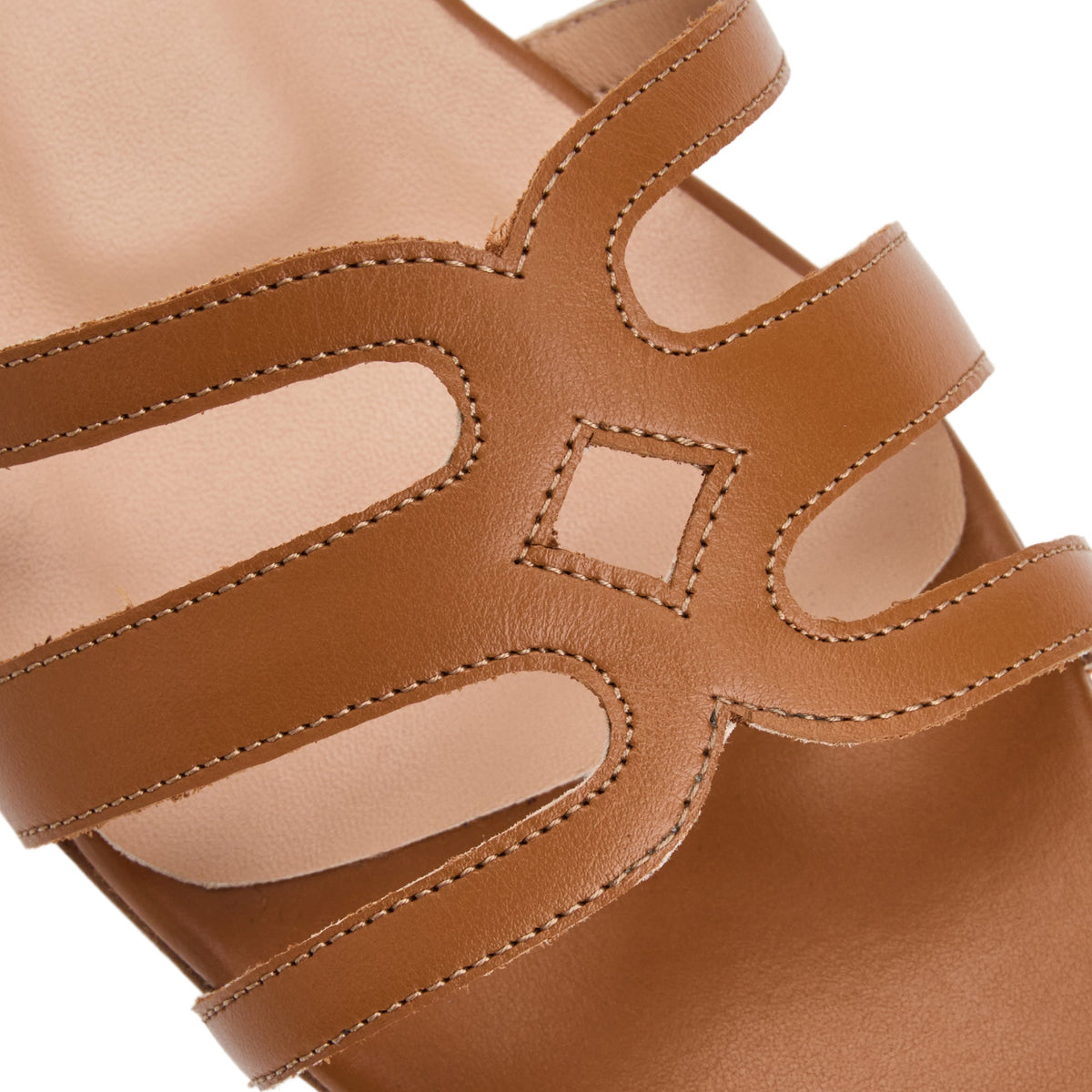 Bruno Magli Flore Cognac Nappa/Tonal