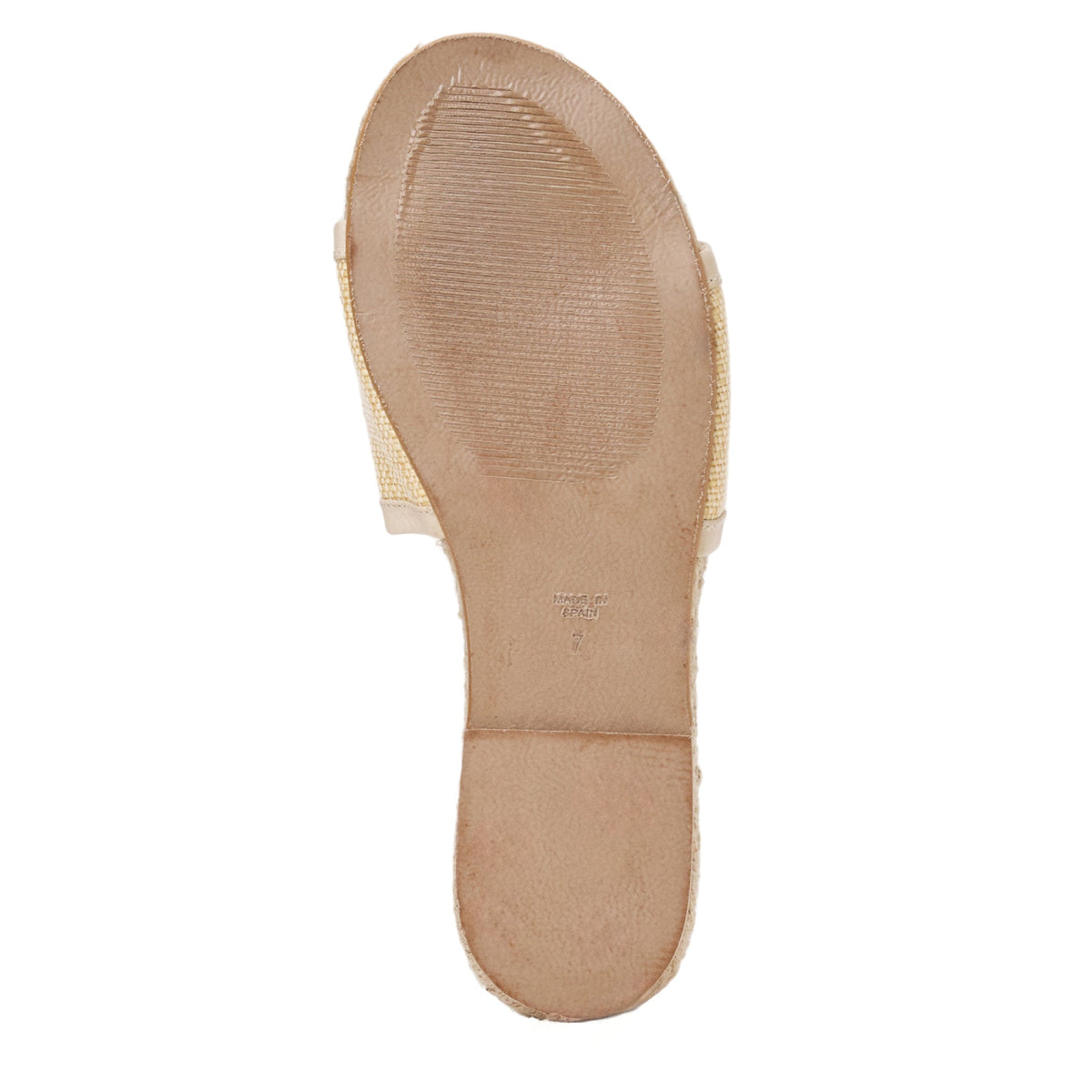 Bruno Magli Sabina Natural Raffia/White
