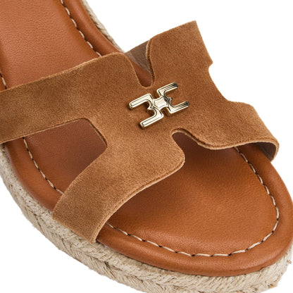 Bruno Magli Dina Cognac Suede