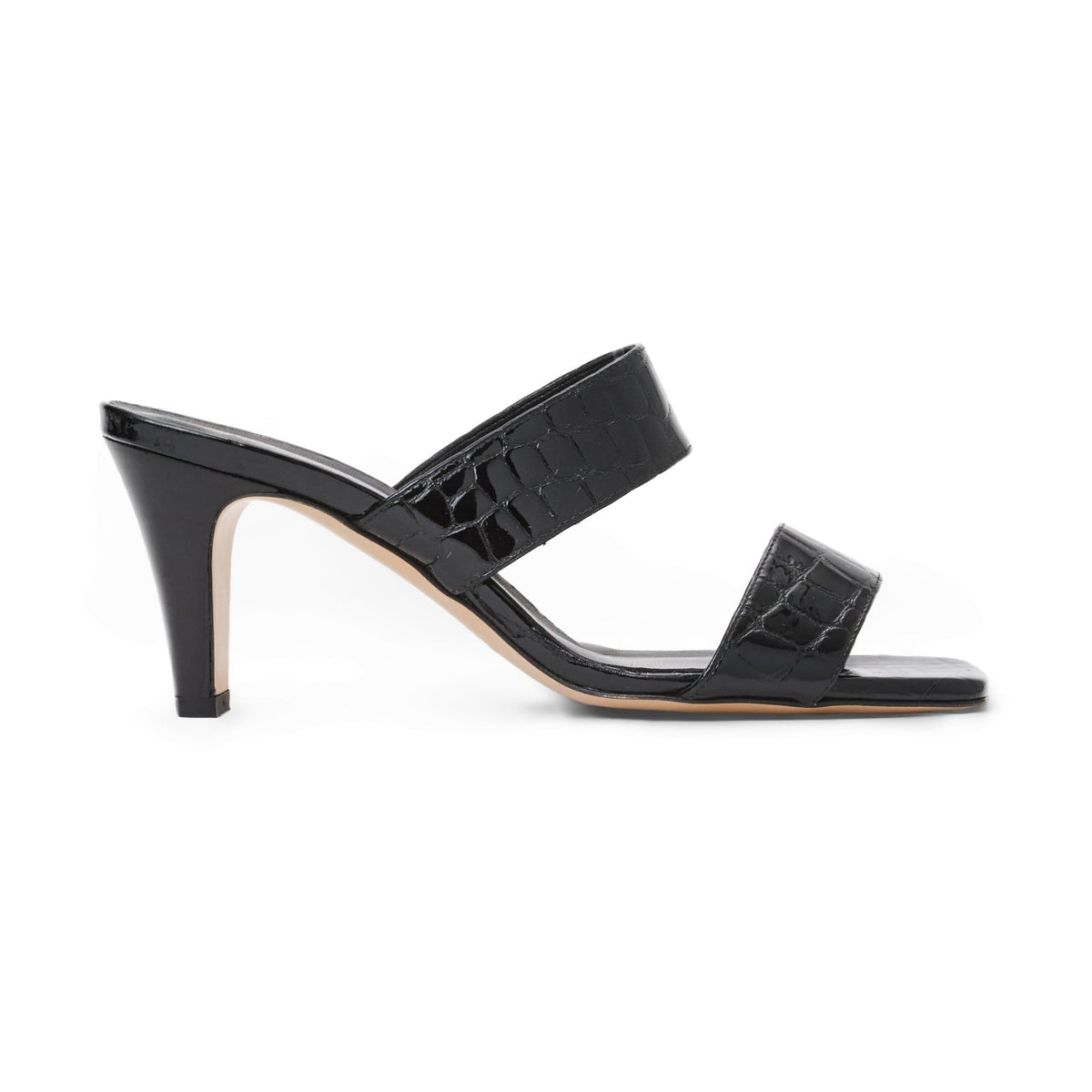 Bruno Magli Vezza Black Patent/Croc