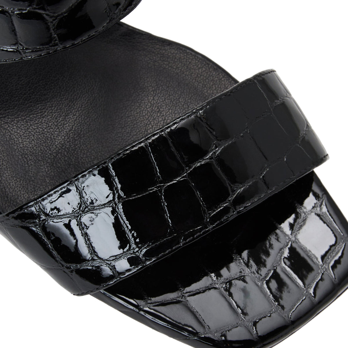 Bruno Magli Vezza Black Patent/Croc