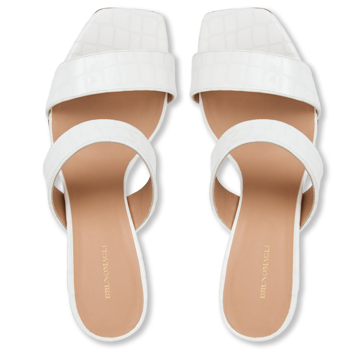Bruno Magli Vezza Bone Patent/Croc
