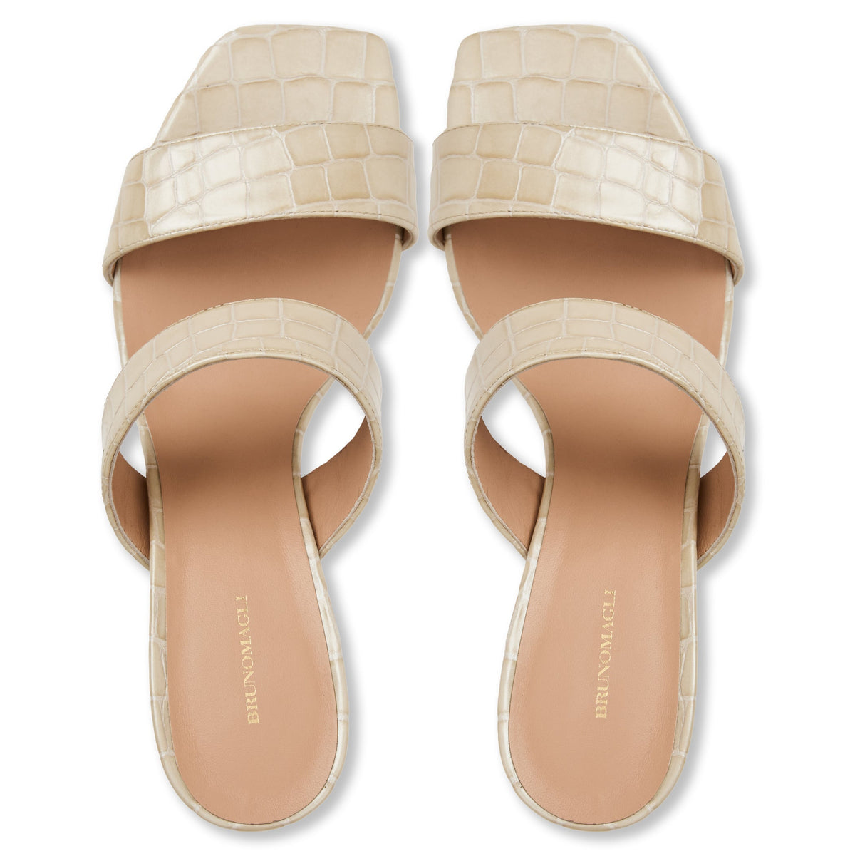 Bruno Magli Vezza Sand Patent/Croc