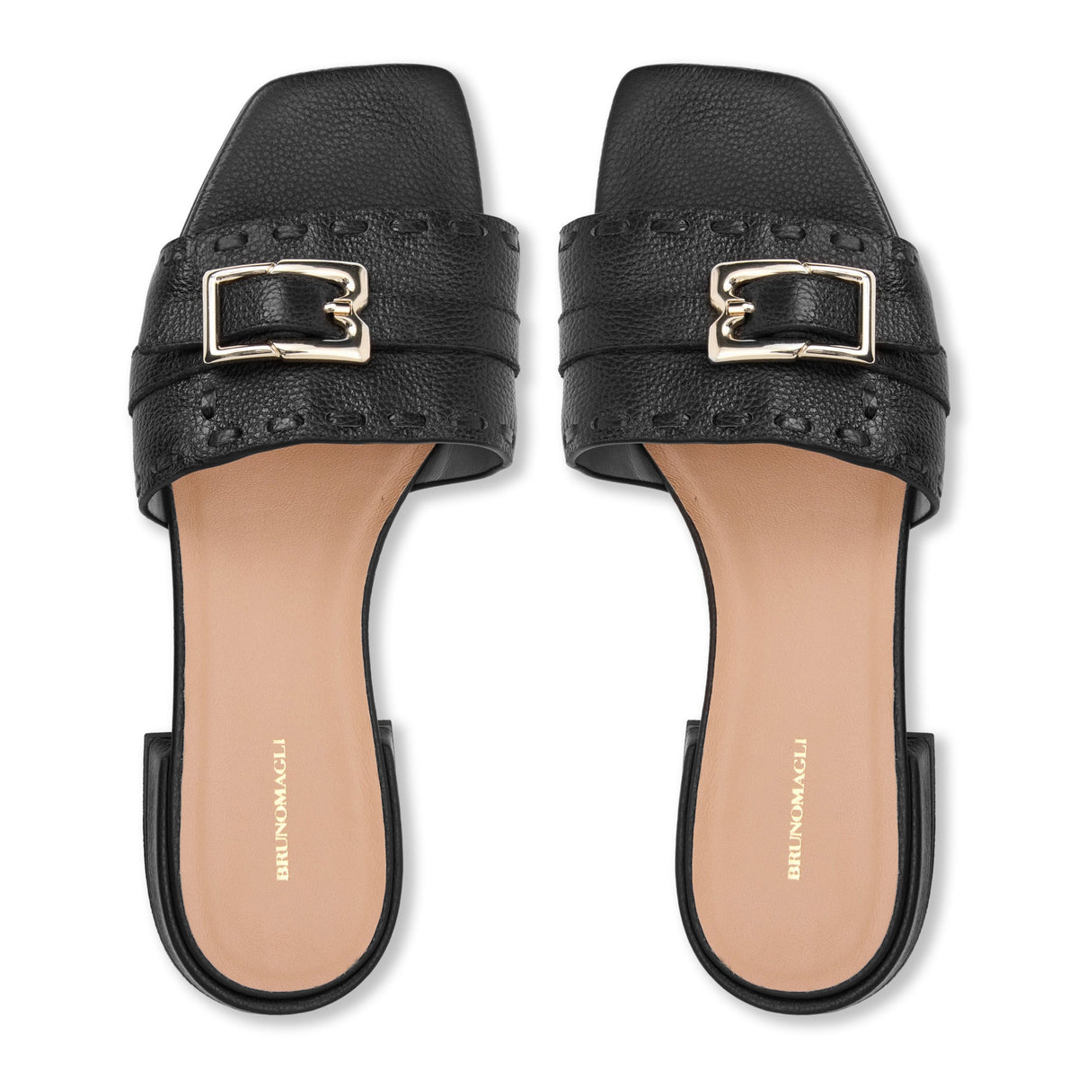 Bruno Magli Bellini Black Tumbled