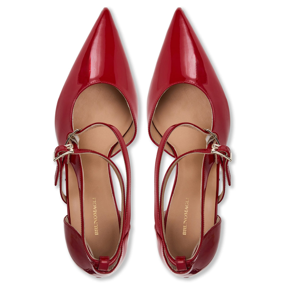 Bruno Magli Primavera Berry Patent
