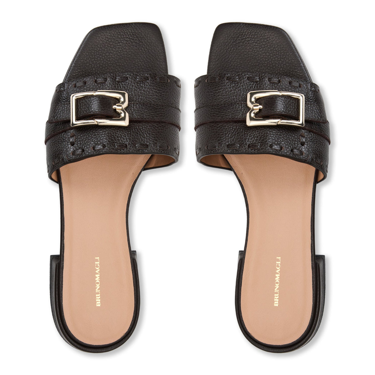 Bruno Magli Bellini Brown Tumbled