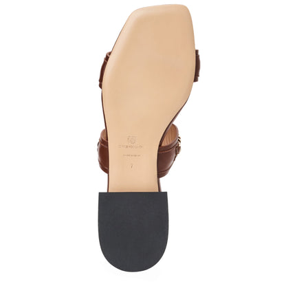 Bruno Magli Brunella Brown Nappa