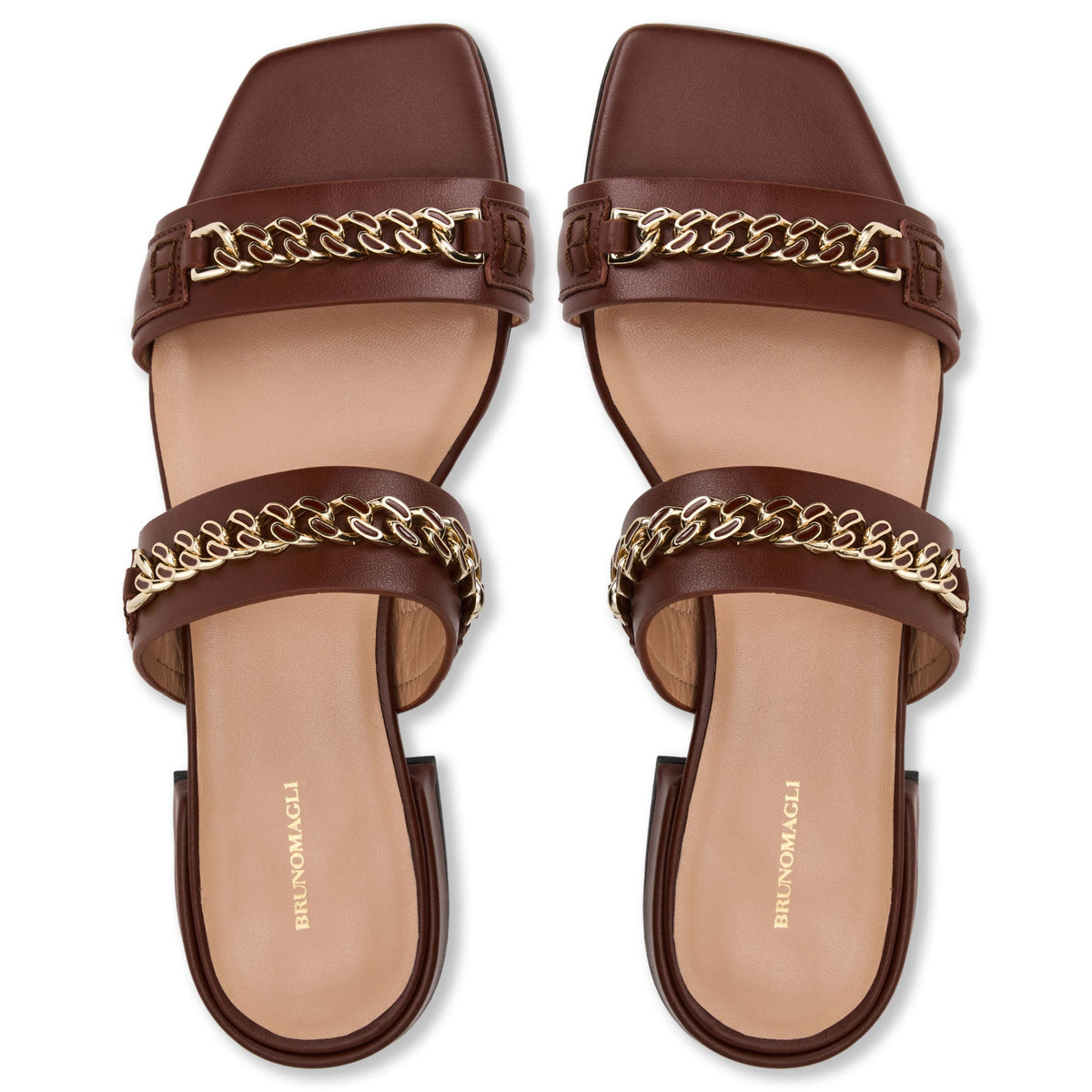 Bruno Magli Brunella Brown Nappa