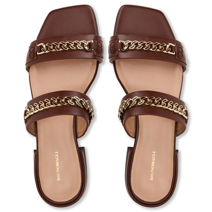 Bruno Magli Brunella Brown Nappa